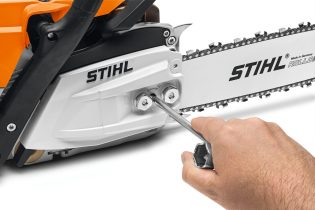 Stihl HTA 50 - Boczny napinacz łańcucha
